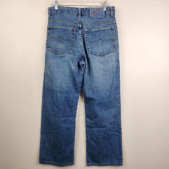 Robert Graham Vintage Y2K 5 Pocket Baggy Straight Fit Jeans 32x32 - Picture 3 of 8